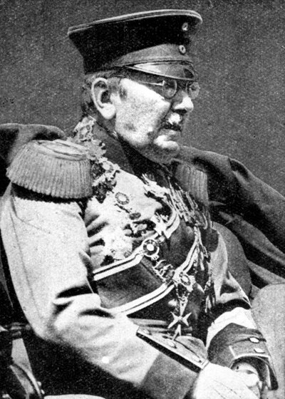 Mareşal von der Goltz, Prusyalı asker, Birinci Dünya Savaşı, 1914 by Unbekannt