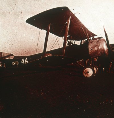 Savaş uçağı havalanıyor, c1914-c1918 by Unbekannt