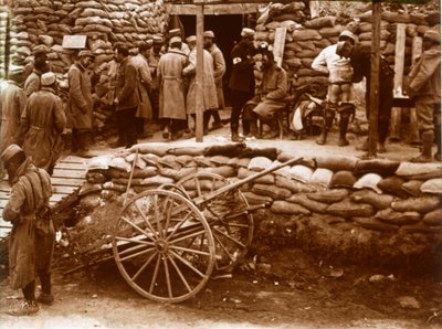 İlk yardım noktası, Ablain-Saint-Nazaire, Kuzey Fransa, c1914-c1918 by Unbekannt