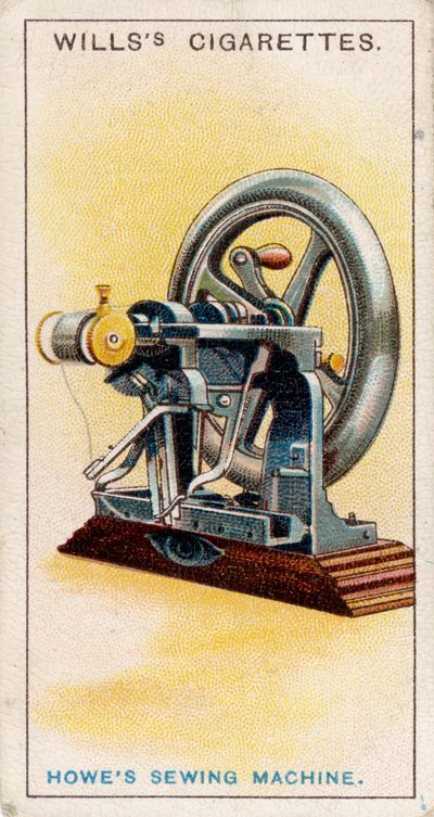 İlk kilit dikiş makinesi, [1915] by Unbekannt