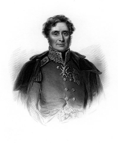 Fitzroy James Henry Somerset, 1 Baron Raglan, İngiliz askeri, c1860 by Unbekannt
