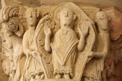 Fleury manastır bazilikası - Saint Martin Saint Benoit sur Loire Fransa