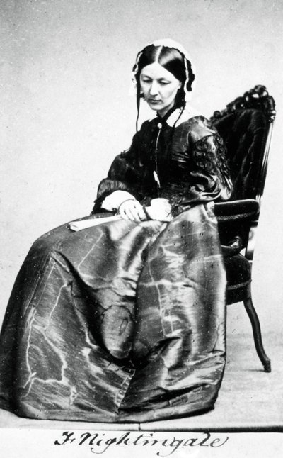 Florence Nightingale 1820-1910, 1854 by Unbekannt