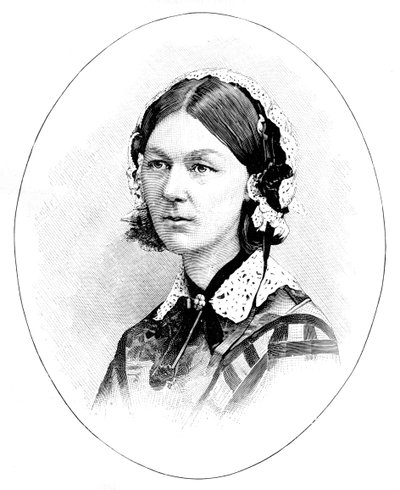 Florence Nightingale 1820-1910, İngiliz hemşire by Unbekannt