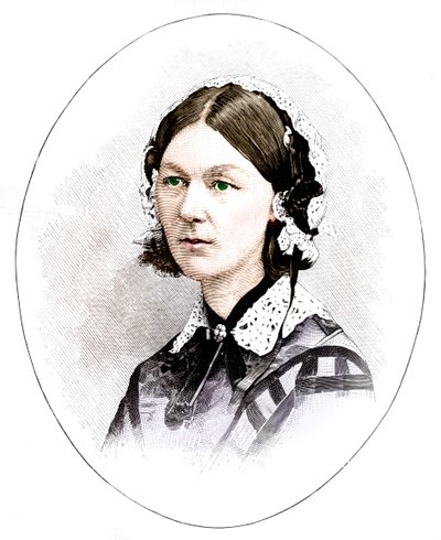 Florence Nightingale 1820-1910, İngiliz hemşire by Unbekannt