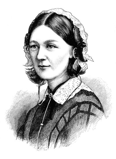 Florence Nightingale, 1870 by Unbekannt
