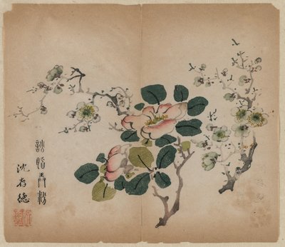 Çiçekli Prunus, 1368-1644. by Unbekannt