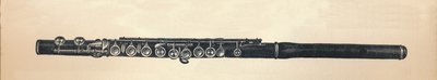 Flüt, 1895. by Unbekannt