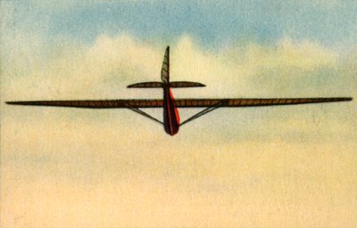 Rhön-Rossitten Society planör okulunda planörle uçuş eğitmeni, Almanya, 1932. by Unbekannt