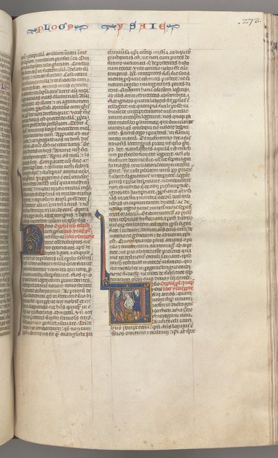 fol. 273r, Isaiah, ilk V, Isaiah