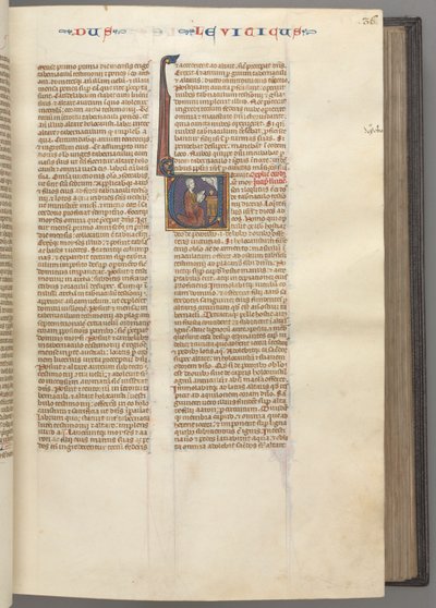 fol. 36r, Levililer, ilk V, Musa
