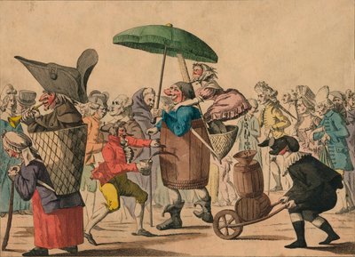 Folies De Carnaval, 18. yüzyılın sonu ve 19. yüzyılın başı. by Unbekannt