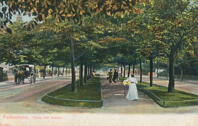 Halk taşı. Castle Hill Caddesi, 19. yüzyılın sonları - 20. yüzyılın başlarında by Unbekannt