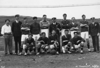 Futbol takımı, Hammerfest, kuzey Norveç, 20 Temmuz 1929 by Unbekannt