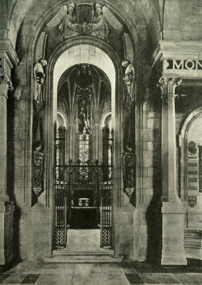 Scotlands Fallen için - İskoç Ulusal Savaş Anıtı. Yedi vitray pencereli Tapınak by Unbekannt