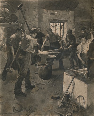 Çapa Dövme, 1892. by Unbekannt