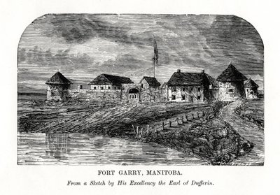 Fort Garry, Manitoba, Kanada, 19. yüzyıl sonu by Unbekannt