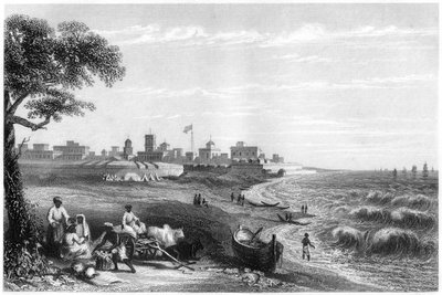 Fort George, Madras, Hindistan, c1860 by Unbekannt