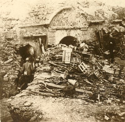 Souville Kalesi, Verdun, kuzey Fransa, c1914-c1918 by Unbekannt