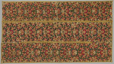 Bir Yatak Örtüsünden Dört Bordür, 1700