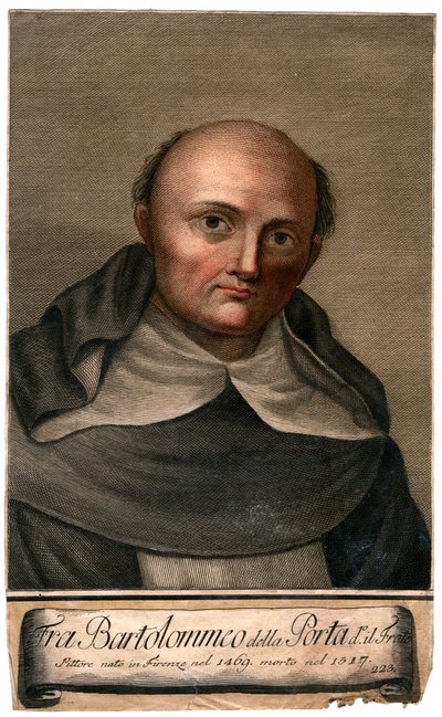 Fra Bartolomeo della Porta, Floransalı Rönesans sanatçısı by Unbekannt