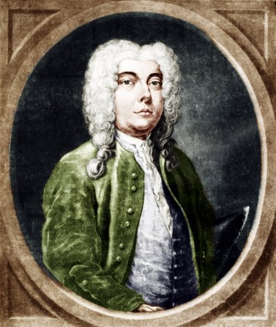 Francesco Bernardi SENESİNO - gravür. İtalyan erkek mezzosoprano castrato. 1680-1750. Handel