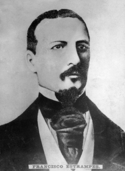 Francisco Estrampes 1827-1855, Kübalı öğretmen ve gazeteci, c1910 by Unbekannt