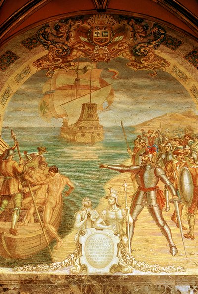 Francisco Pizarro c1478-1541, İspanyol fatihi by Unbekannt