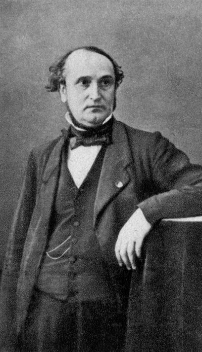 Francois Clement Sauvage, Fransız mühendis ve politikacı, 1854 by Unbekannt