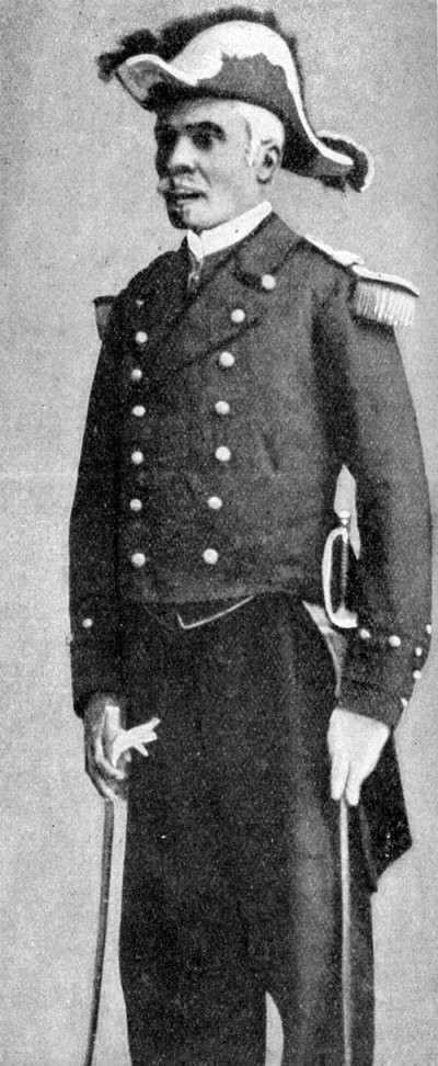 Haiti başkanı François C. Antoine Simon, amiral kılığında, 1922 by Unbekannt