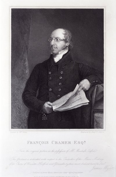 François Cramer Esq. by Unbekannt