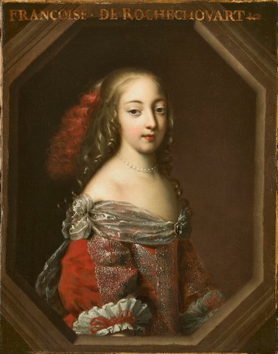 Françoise-Athénaïs de Rochechouart, Marquise de Montespan 1640-1707, yaklaşık 1665. by Unbekannt