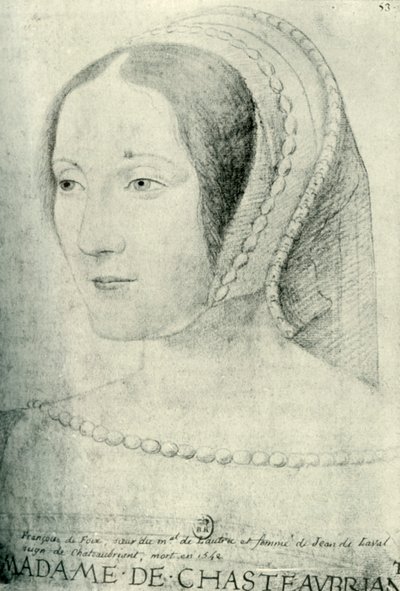 Françoise de Foix, Châteaubriant Kontesi, 16. yüzyılın başları, 1907. by Unbekannt