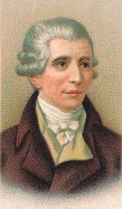 Franz Joseph Haydn 1732-1809, Avusturyalı besteci, 1911 by Unbekannt
