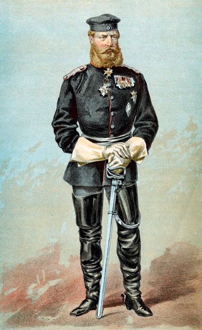 Frederick III 1831-1888, Almanya İmparatoru, 1870 by Unbekannt