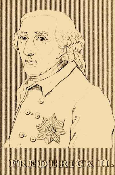 II. Friedrich, 1712-1786, 1830. by Unbekannt