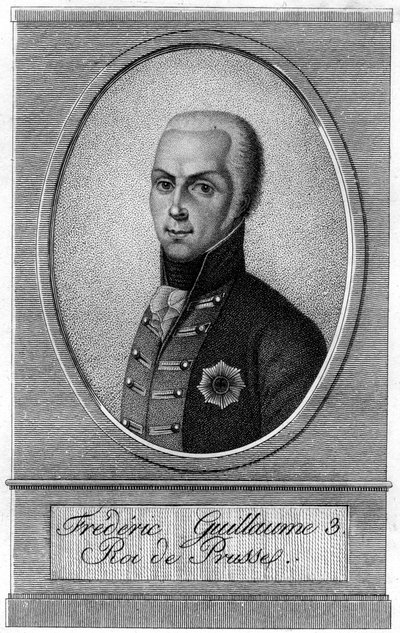 Frederick William III, Prusya Kralı, 19. yüzyıl by Unbekannt