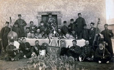 Fransız Yabancı Lejyonu Noeli, Cezayir, 1910 by Unbekannt