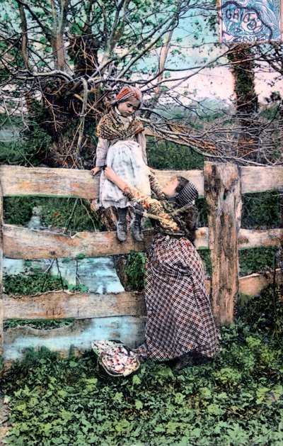 Fransız Kartpostalı, c1900 by Unbekannt