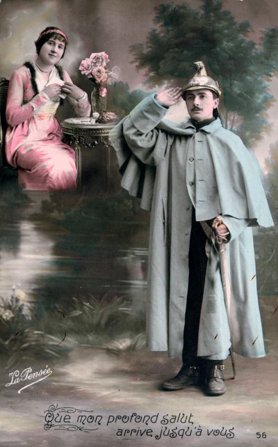 Fransız Birinci Dünya Savaşı kartpostalı, 1914-1918 by Unbekannt