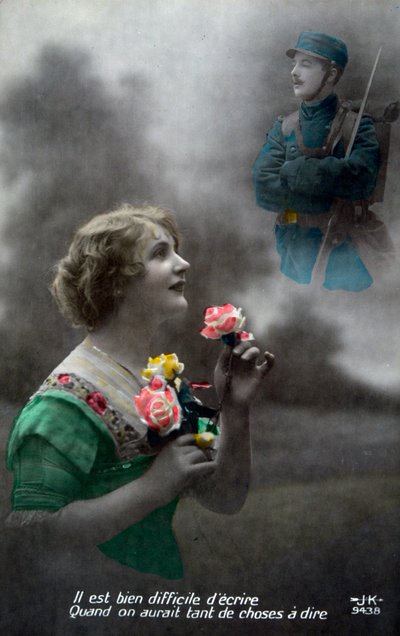 Fransız Birinci Dünya Savaşı kartpostalı, 1914-1918 by Unbekannt