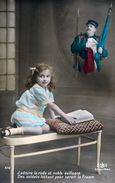 Fransız Birinci Dünya Savaşı kartpostalı, 1914-1918 by Unbekannt