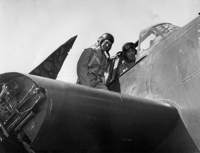 Fransız havacılık personeli, donanma hava istasyonunda eğitiliyor, Quonset, Rhode Island, ABD, 1951 by Unbekannt