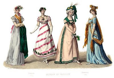 Fransız kostümü: İmparatorluk, 1882 by Unbekannt