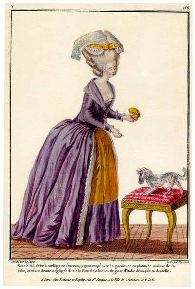 Louis XVI, 1938 döneminde Fransız modası by Unbekannt