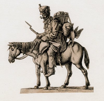 Fransız askeri, 19. yüzyıl by Unbekannt
