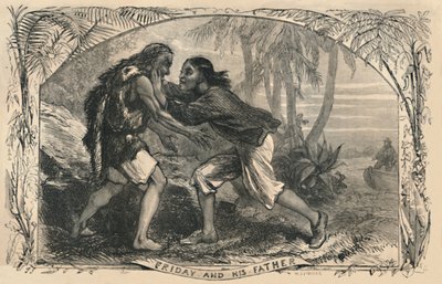 Cuma ve Babası, c1870 by Unbekannt
