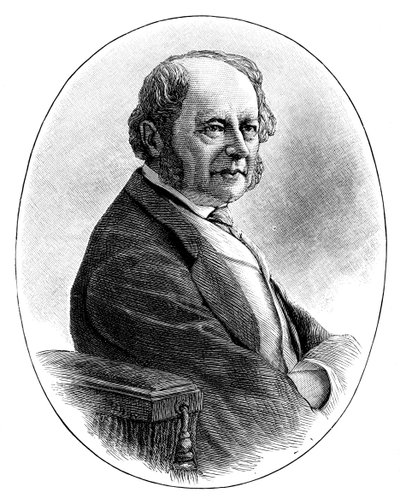 Friedrich Ferdinand Graf von Beust 1809-1886, Avusturyalı devlet adamı by Unbekannt