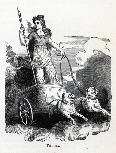 Frigga, 1882 by Unbekannt