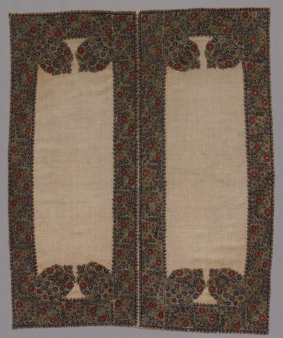Bir Bolster Kasasının Önü ve Arkası, 1700